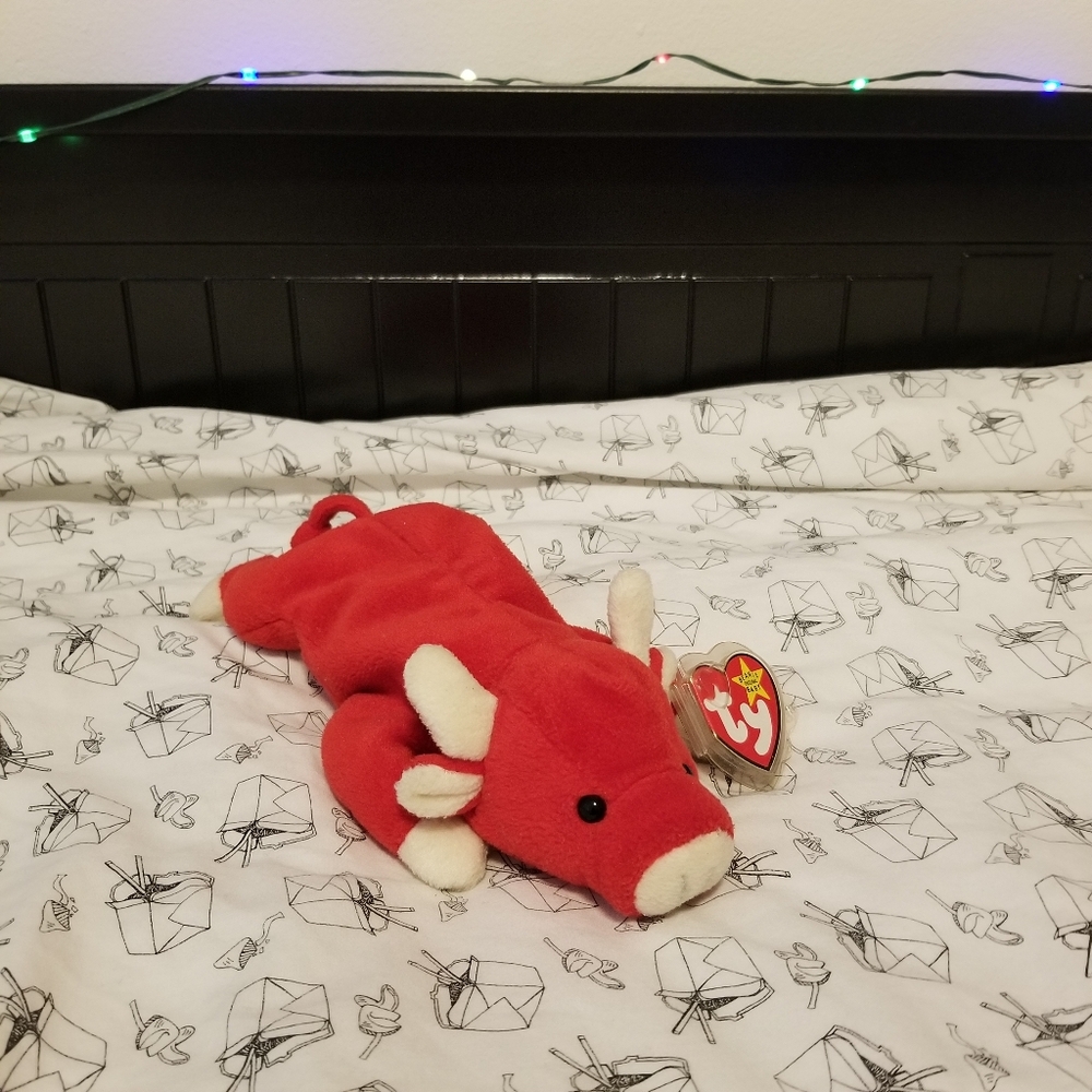 Snort Beanie Baby 1995 With Error Tag